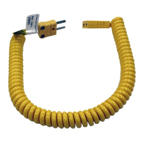 10040K Coiled Extension Cable Type K Temperature Probes Fast shipping