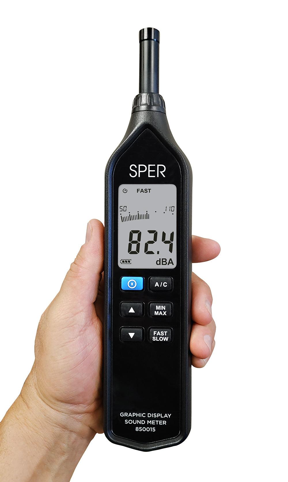 Sound Meter Instrument Graphic Display Sound Meter – Tech Instrumentation