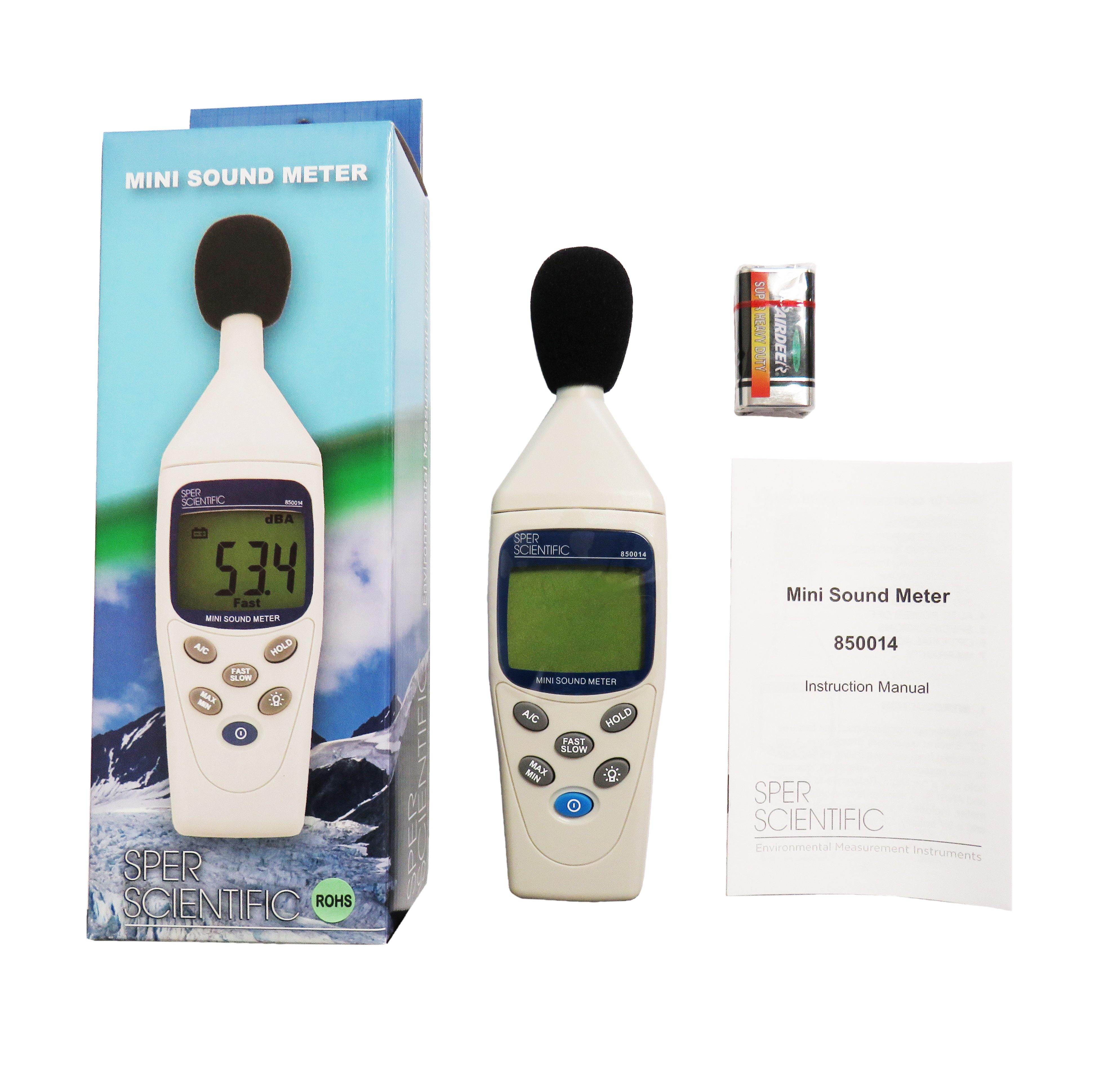 Mini Sound Meter – Tech Instrumentation