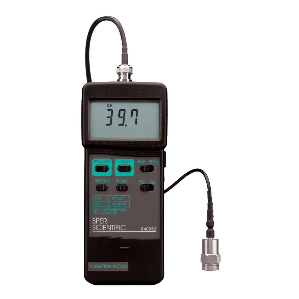Sper Scientific Portable Handheld Vibration Meter 840063 Sper Scientific Portable Handheld Vibration Meter 840063