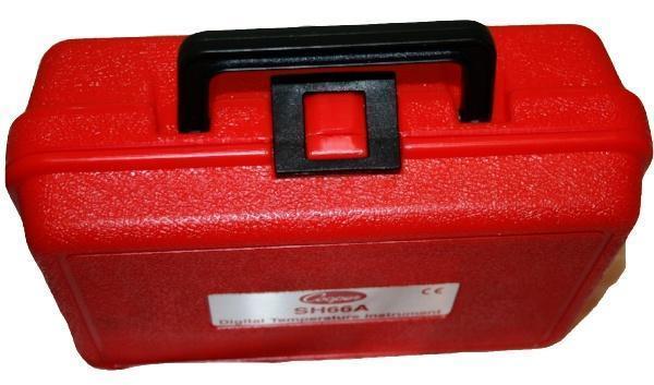 Case, RED, for SH66A • $46.70 Tech Instrumentation