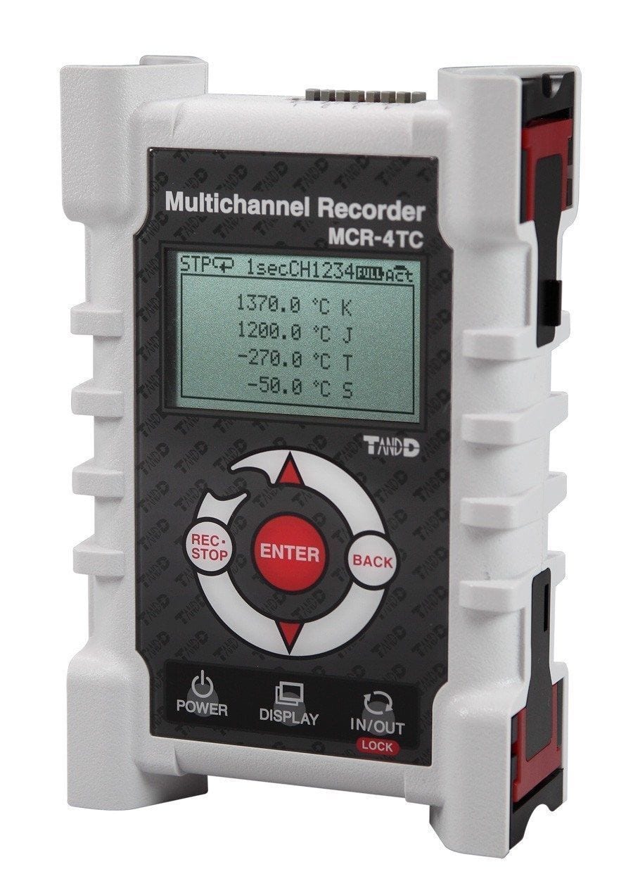 MCR-4TC T&D Multichannel Temperature Data logger Data Loggers Fast ...