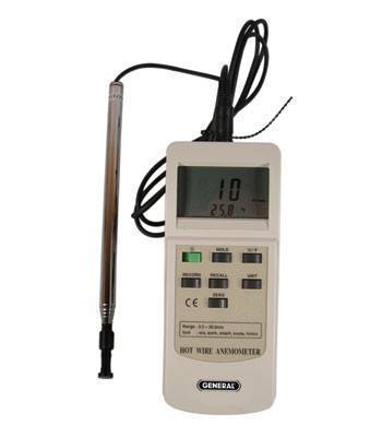 HWA4204HA Anemometer and Thermometer Anemometers Fast shipping Tech ...